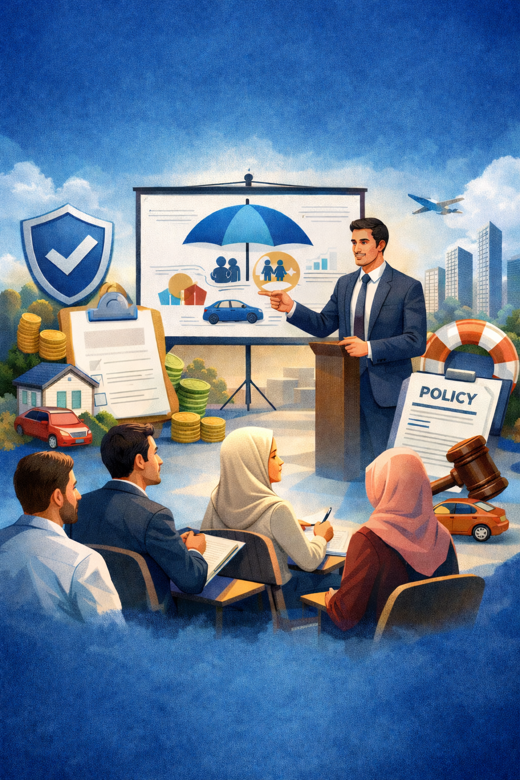 التهيئة لإختبار أساسيات التأمين IFCE